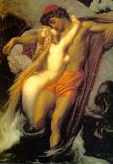 Lord Frederic Leighton The Fisherman and the Siren oil painting picture wholesale